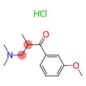 1-Propanone,3-(dimethylamino)-1-(3-methoxyphenyl)-2-methyl-, hydrochloride (1:1)