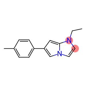 1-Ethyl-6-(p-tolyl)-1H-pyrrolo(1,2-a)imidazole