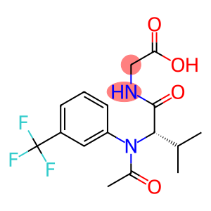 乙酰基三氟甲基苯基缬氨酰甘氨酸