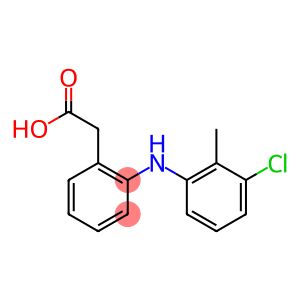 2-[(2-methyl-3-chlorophenyl)amino]phenylacetic Acid