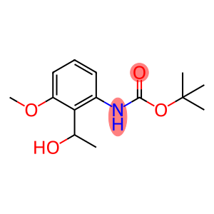 tert-butyl N-[2-(1-hydroxyethyl)-3-methoxyphenyl]carbamate