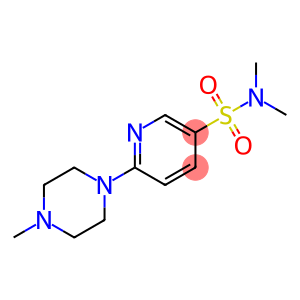(Methyl-4 piperazinyl-1)-2 pyridinedimethylsulfonamide [French]