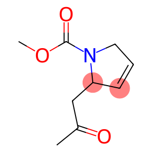 1H-Pyrrole-1-carboxylic  acid,  2,5-dihydro-2-(2-oxopropyl)-,  methyl  ester