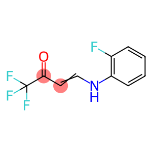 (E)-1,1,1-TRIFLUORO-4-(2-FLUOROANILINO)-3-BUTEN-2-ONE