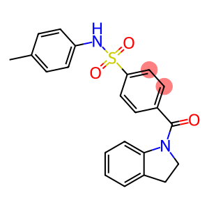 4-(Indoline-1-carbonyl)-N-(p-tolyl)benzenesulfonamide