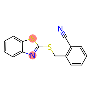 2-[(1,3-benzothiazol-2-ylsulfanyl)methyl]benzonitrile