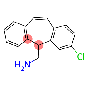 (3-chloro-5H-dibenzo[a,d]cyclohepten-5-yl)methylamine