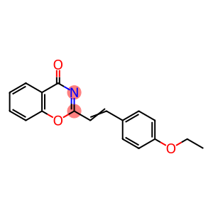 4H-1,3-Benzoxazin-4-one, 2-[2-(4-ethoxyphenyl)ethenyl]-