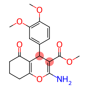 methyl 2-amino-4-(3,4-dimethoxyphenyl)-5-oxo-5,6,7,8-tetrahydro-4H-chromene-3-carboxylate