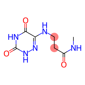 Propanamide, N-methyl-3-[(2,3,4,5-tetrahydro-3,5-dioxo-1,2,4-triazin-6-yl)amino]- (9CI)