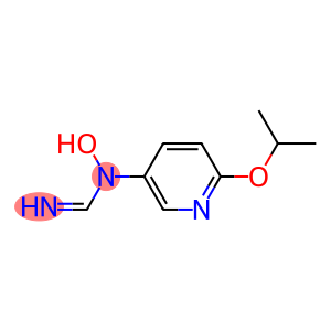 Methanimidamide, N-hydroxy-N-[6-(1-methylethoxy)-3-pyridinyl]- (9CI)