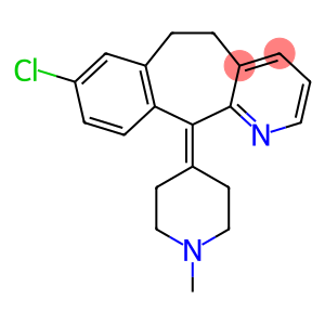 5H-benzo[5,6]cyclohepta[1,2-b]pyridine, 8-chloro-6,11-dihydro-11-(1-methyl-4-piperidinylidene)-