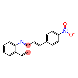 2-(2-{4-nitrophenyl}vinyl)quinoline