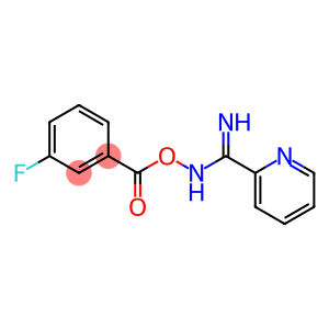 N-((3-fluorobenzoyl)oxy)picolinimidamide