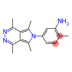 2-methyl-5-(1,4,5,7-tetramethyl-6H-pyrrolo[3,4-d]pyridazin-6-yl)Benzenamine