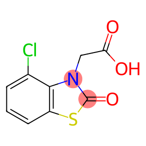 4-氯-2-氧代-3(2H)-苯并噻唑啉乙酸