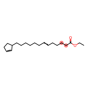 6-Tridecenoic acid, 13-(2-cyclopenten-1-yl)-, ethyl ester