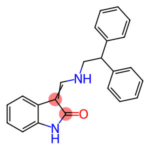 3-[(2,2-diphenylethylamino)methylidene]-1H-indol-2-one