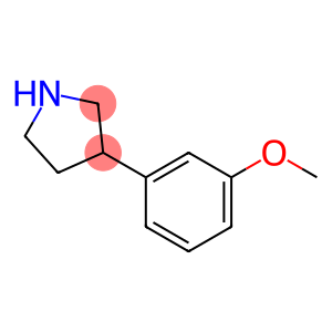 3-(3-甲氧基苯基)吡咯烷盐酸盐