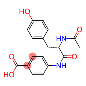 (S)-4-[[2-(acetylamino)-3-(4-hydroxyphenyl)-1-oxopropyl]amino]benzoic acid