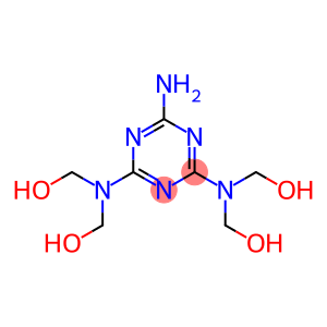 2-Amino-4,6-bis[bis(hydroxymethyl)amino]-1,3,5-triazine