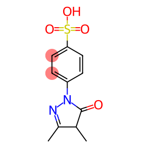 p-(4,5-dihydro-3,4-dimethyl-5-oxo-1H-pyrazol-1-yl)benzenesulphonic acid