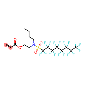 2-(N-BUTYLPERFLUOROOCTANESULFAMIDO) ETHYL ACRYLATE