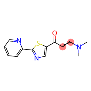 (E)-3-(DIMETHYLAMINO)-1-[2-(2-PYRIDINYL)-1,3-THIAZOL-5-YL]-2-PROPEN-1-ONE