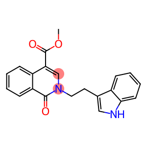 METHYL 2-[2-(1H-INDOL-3-YL)ETHYL]-1-OXO-1,2-DIHYDRO-4-ISOQUINOLINECARBOXYLATE