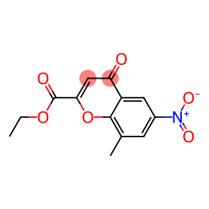 ethyl 8-methyl-6-nitro-4-oxo-chromene-2-carboxylate