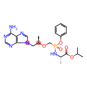 L-Alanine,N-[(R)-[[(1R)-2-(6-amino-9H-purin-9-yl)-1-methylethoxy]methyl]phenoxyphosphinyl]-, 1-methylethyl ester