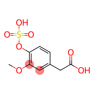 3-Methoxy-4-(sulfooxy)-benzeneacetic Acid