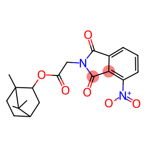 1,7,7-trimethylbicyclo[2.2.1]hept-2-yl {4-nitro-1,3-dioxo-1,3-dihydro-2H-isoindol-2-yl}acetate