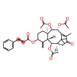 Cinnamic acid 13-oxo-2α,9α,10β-triacetoxytaxa-4(20),11-dien-5α-yl ester