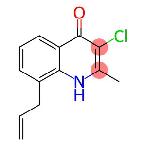 4(1H)-Quinolinone,  3-chloro-2-methyl-8-(2-propenyl)-  (9CI)