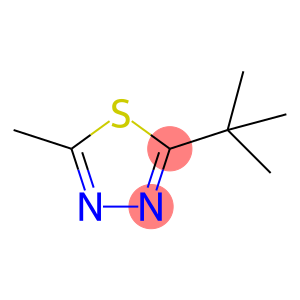 1,3,4-Thiadiazole,  2-(1,1-dimethylethyl)-5-methyl-