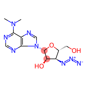 3'-Azido-3'-deoxy-N6,N6-dimethyladenosine