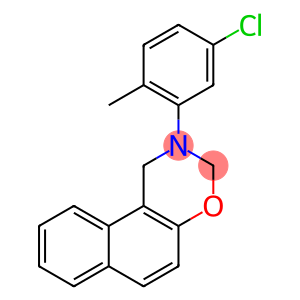 1H-Naphth[1,2-e][1,3]oxazine, 2-(5-chloro-2-methylphenyl)-2,3-dihydro-