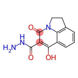 6-hydroxy-4-oxo-2,4-dihydro-1H-pyrrolo[3,2,1-ij]quinoline-5-carbohydrazide