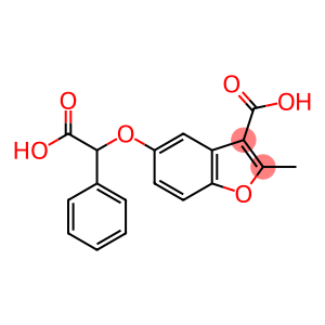 5-(carboxy(phenyl)methoxy)-2-methylbenzofuran-3-carboxylic acid