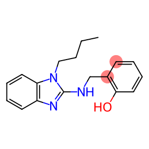 2-[[(1-butylbenzimidazol-2-yl)amino]methyl]phenol