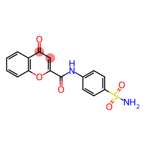 4-Oxo-N-(4-sulfamoylphenyl)-4H-1-benzopyran-2-carboxamide