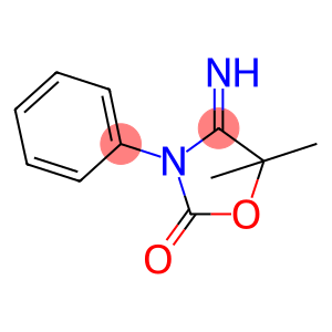 4-Imino-5,5-dimethyl-3-phenyl-oxazolidin-2-one