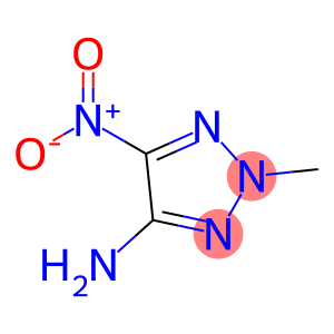 2H-1,2,3-Triazol-4-amine,2-methyl-5-nitro-(9CI)