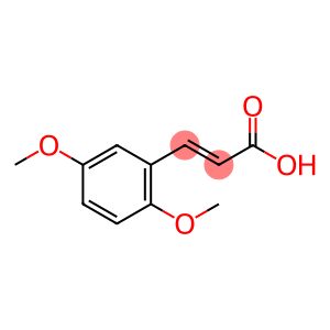 (2E)-3-(2,5-二甲氧基苯基)-2-丙烯酸