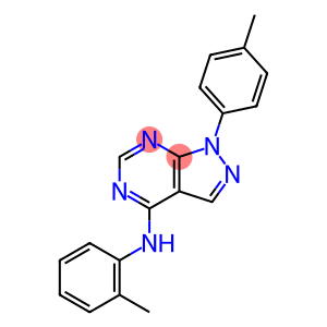 N-(2-methylphenyl)-N-[1-(4-methylphenyl)-1H-pyrazolo[3,4-d]pyrimidin-4-yl]amine