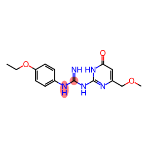 N''-(4-ethoxyphenyl)-N-[6-(methoxymethyl)-4-oxo-1,4-dihydro-2-pyrimidinyl]guanidine