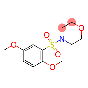 4-[(2,5-dimethoxyphenyl)sulfonyl]morpholine