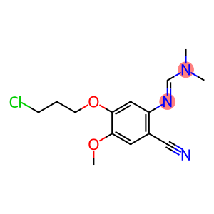 N'-[5-(3-chloro-propoxy)-2-cyano-4-Methyoxy-phenyl]-N,N-diMethyl-forMaMidine