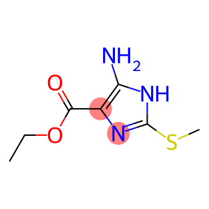 1H-Imidazole-4-carboxylicacid,5-amino-2-(methylthio)-,ethylester(9CI)